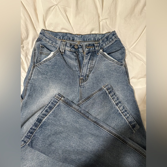 light wash brandy melville crispina jeans size small - Picture 1 of 3